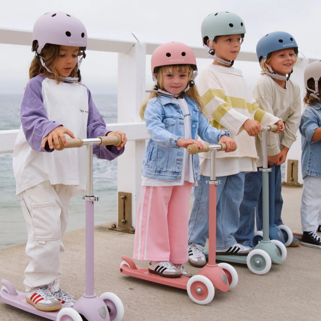 Banwood Eco Bike Helmet (Raspberry) - Image 7