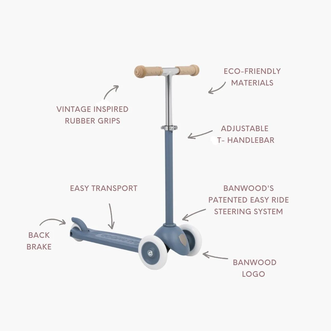 Banwood Eco Kids Scooter (Deep Sea) - Image 8