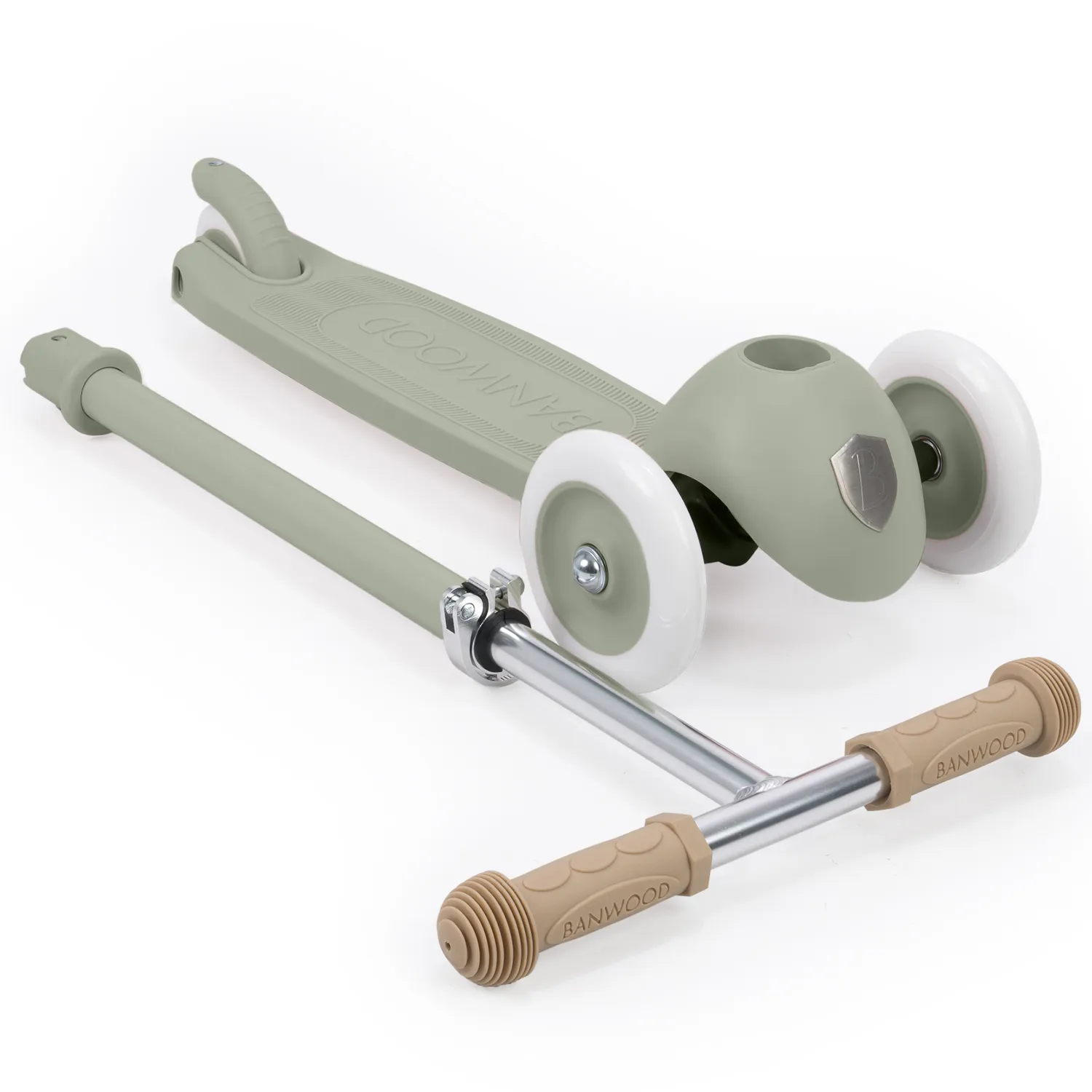 Banwood Eco Kids Scooter (Olive) - Image 19