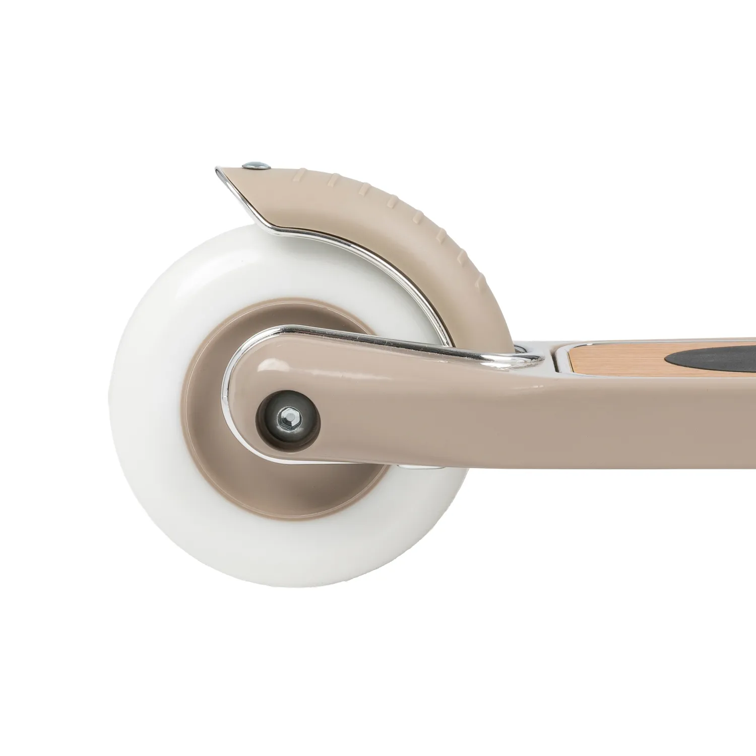 Banwood Kids Maxi Scooter with Basket (Beige) - Image 8