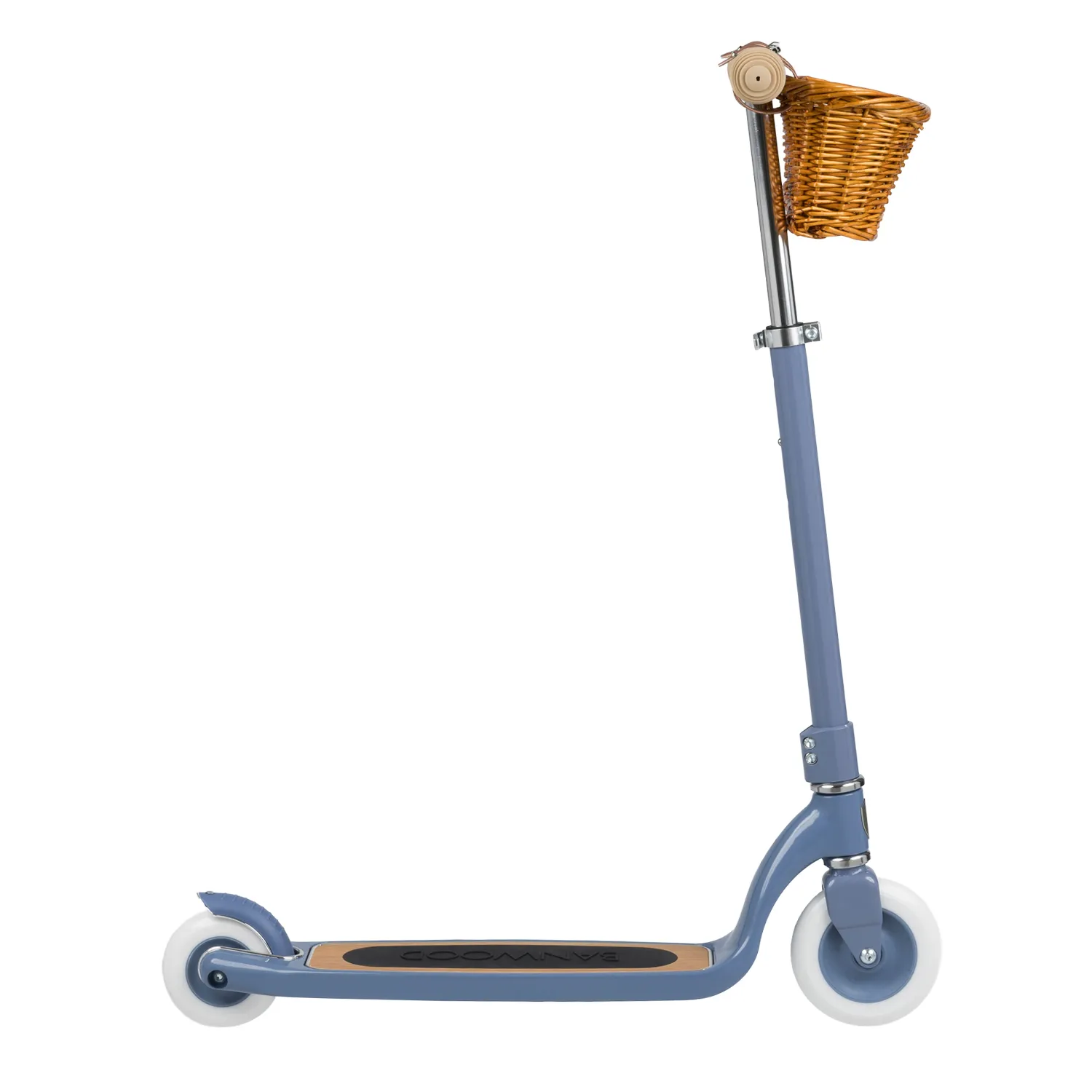 Banwood Kids Maxi Scooter with Basket (Blue) - Image 4