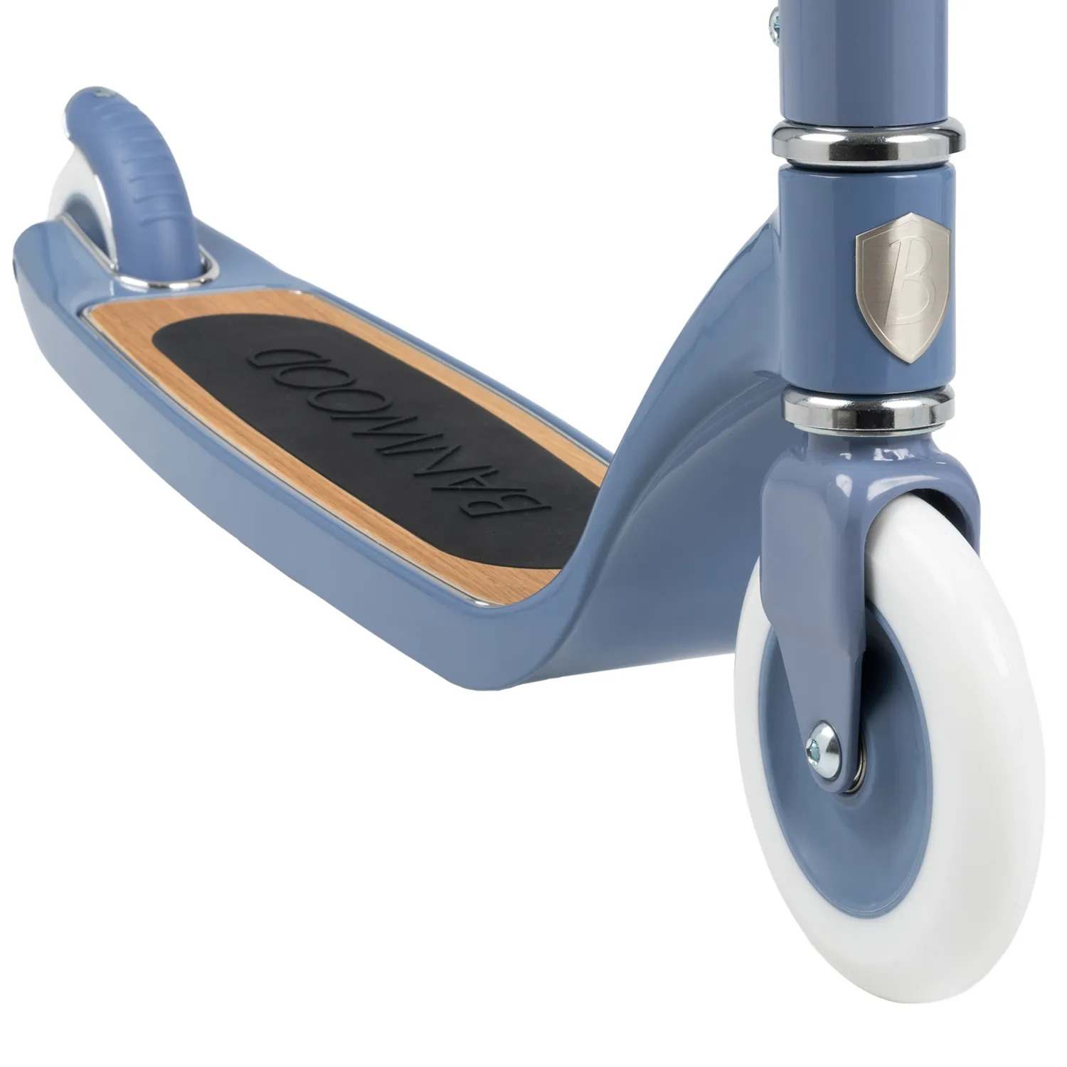 Banwood Kids Maxi Scooter with Basket (Blue) - Image 7