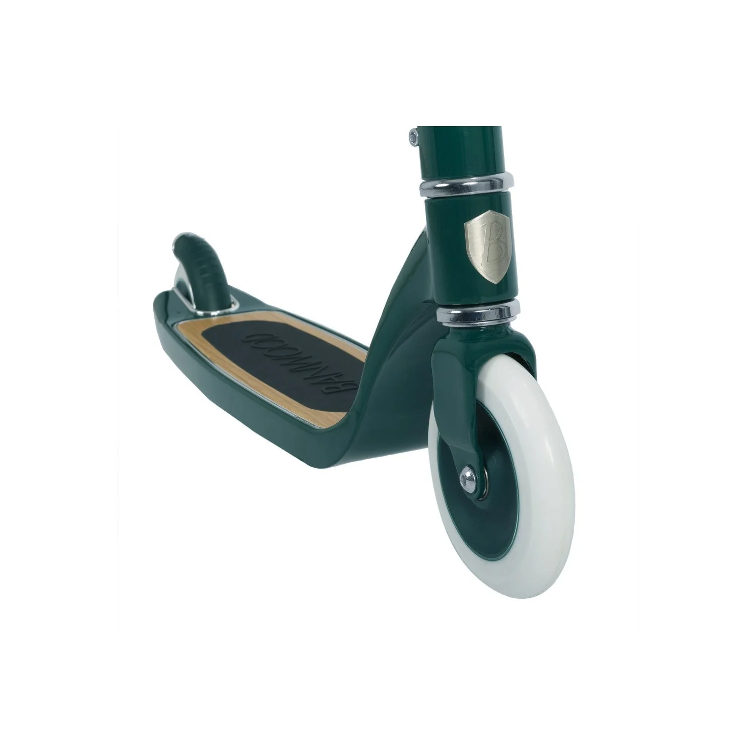 Banwood Kids Maxi Scooter with Basket (Green) - Image 9