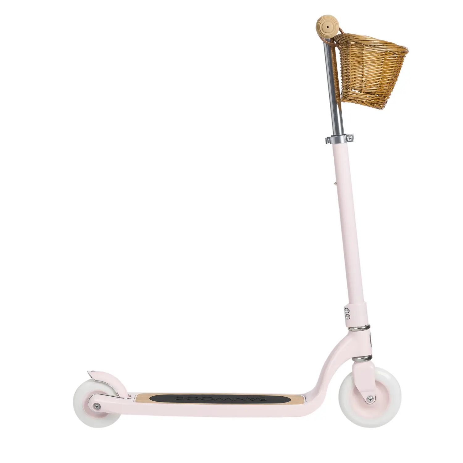 Banwood Kids Maxi Scooter with Basket (Pink)