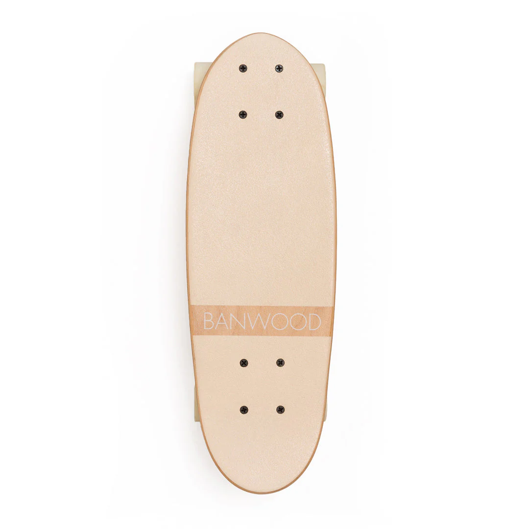 Banwood Kids Skateboard (Cream) - Image 3