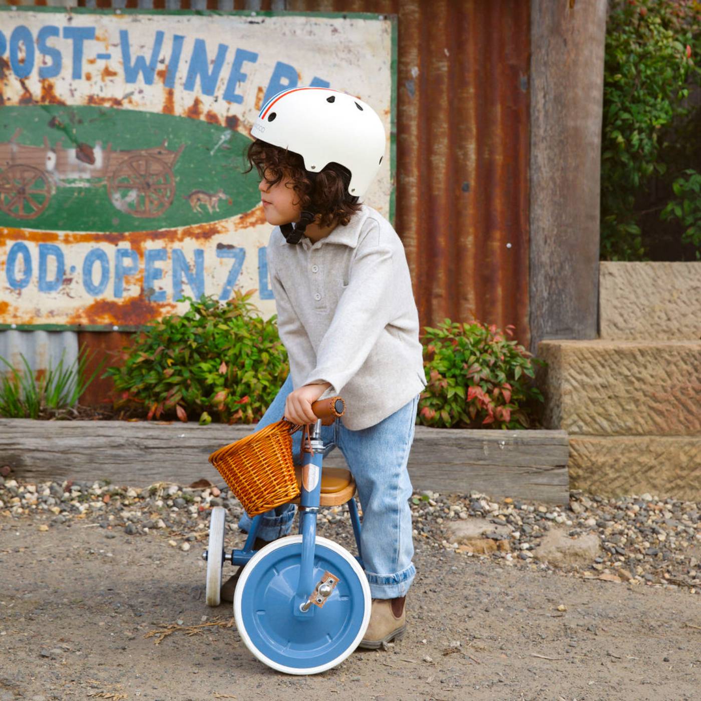 Banwood Vintage Trike (Blue) - Image 2
