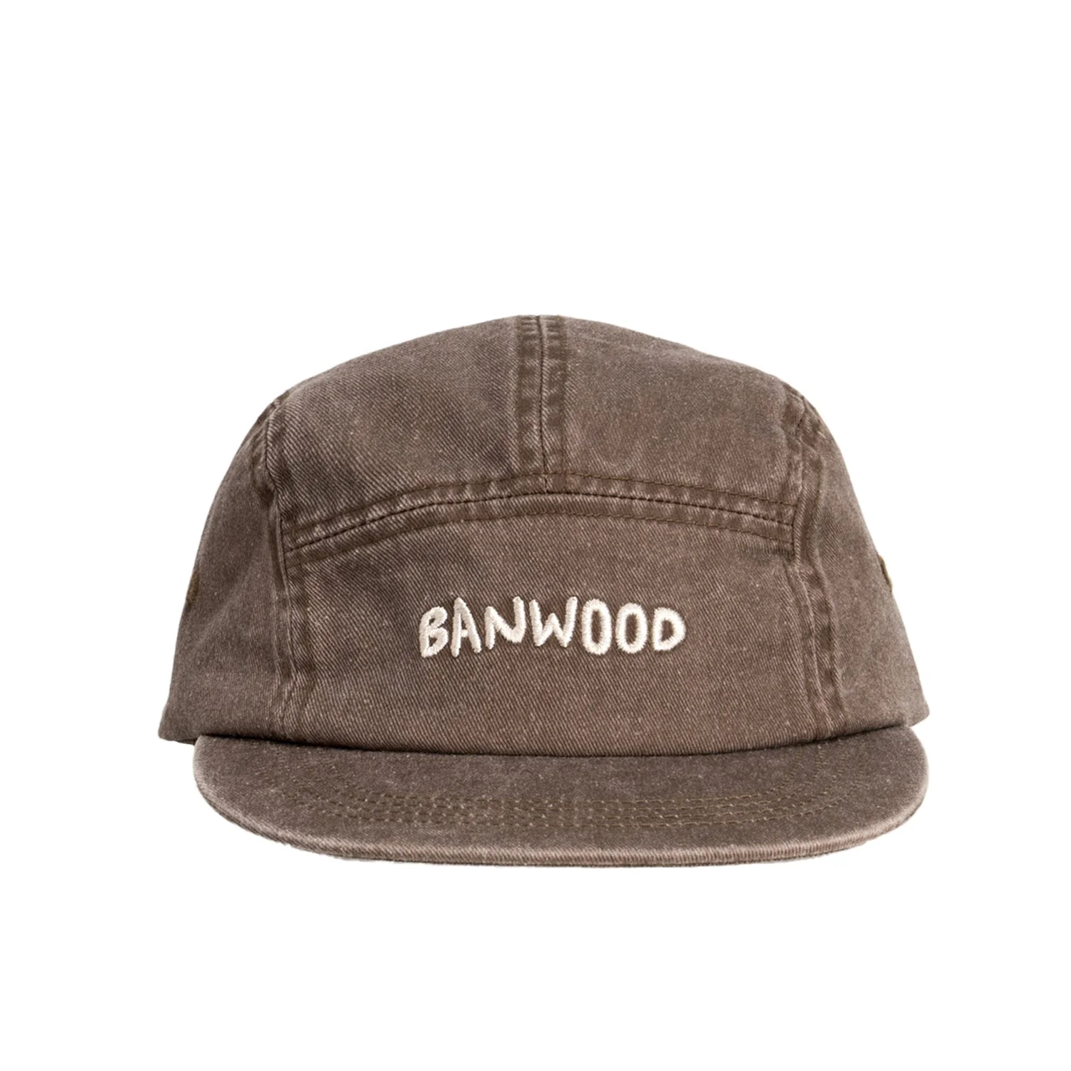 Banwood Washed 5 Panel Cap (Brown)