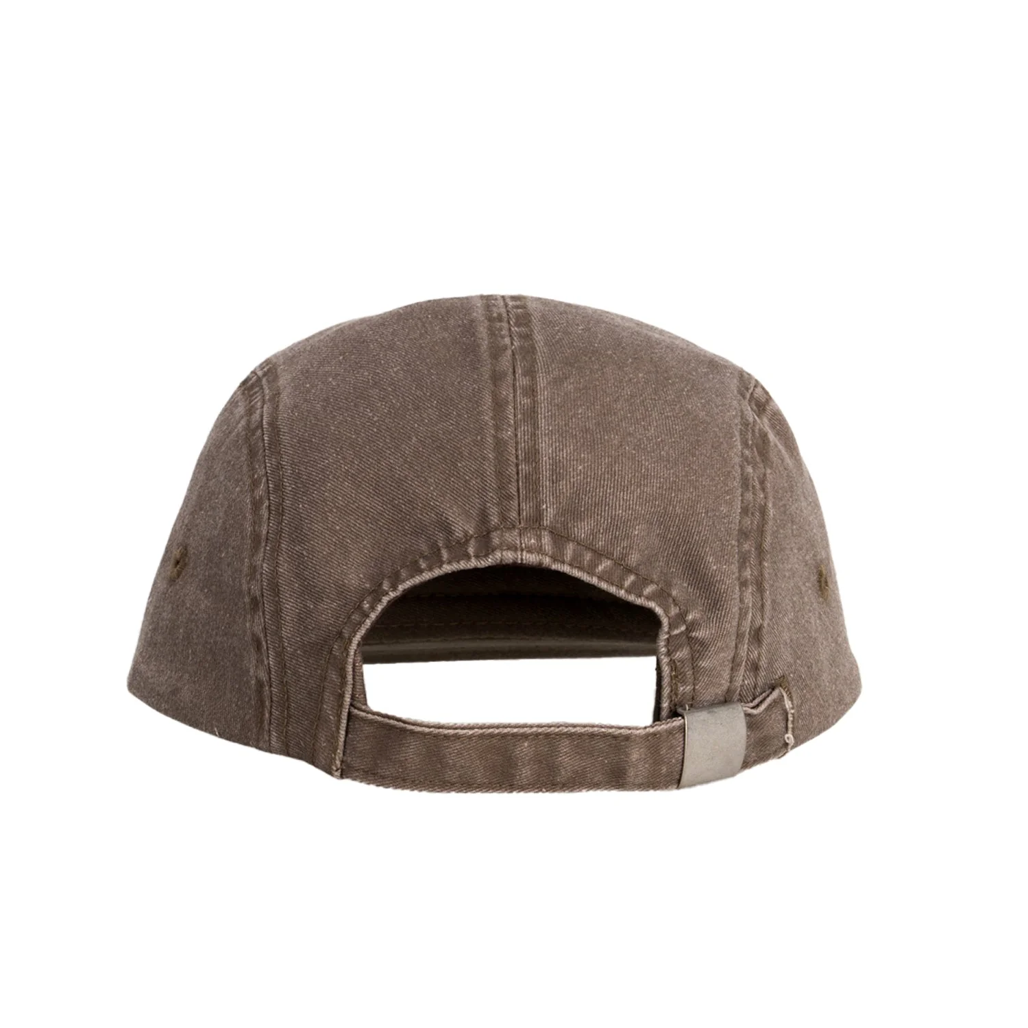 Banwood Washed 5 Panel Cap (Brown) - Image 5