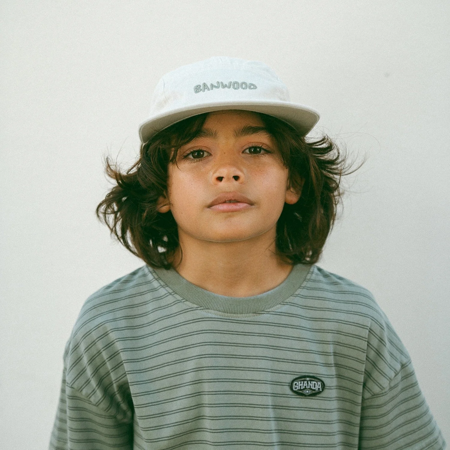 Banwood Washed 5 Panel Cap (Cream)