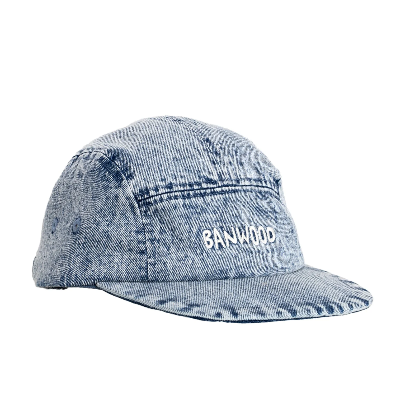 Banwood Washed 5 Panel Cap (Denim) - Image 2