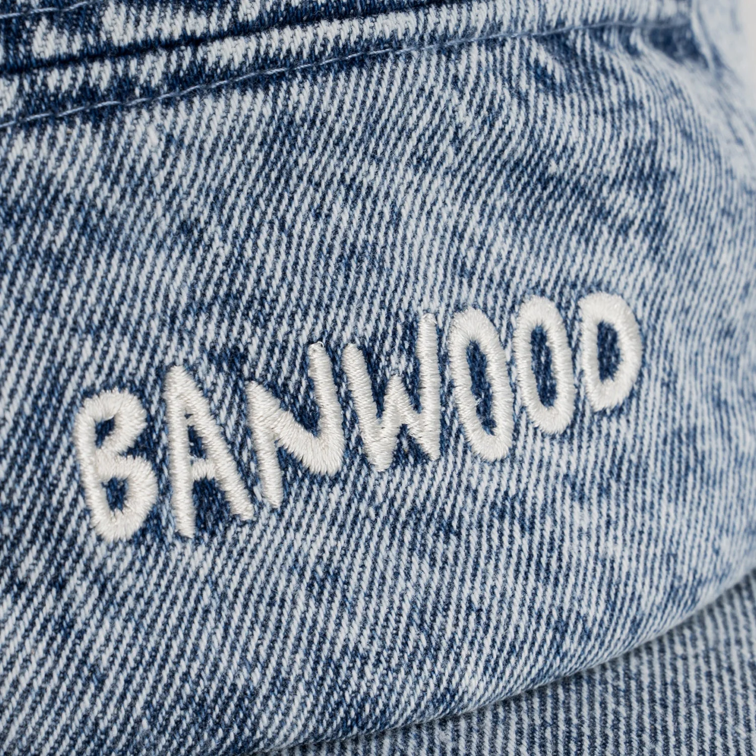 Banwood Washed 5 Panel Cap (Denim) - Image 5