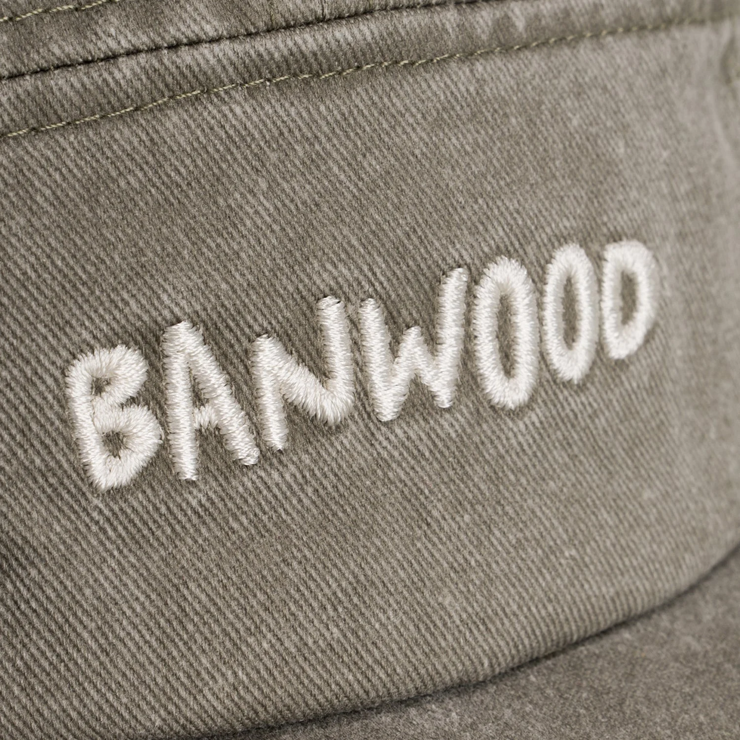 Banwood Washed 5 Panel Cap (Sage) - Image 6