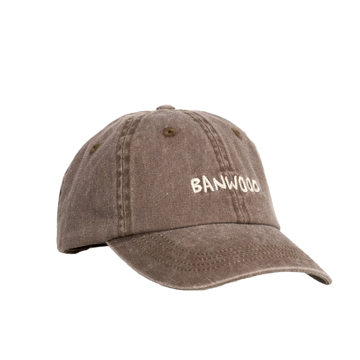 Banwood Washed Cap (Brown) - Image 3