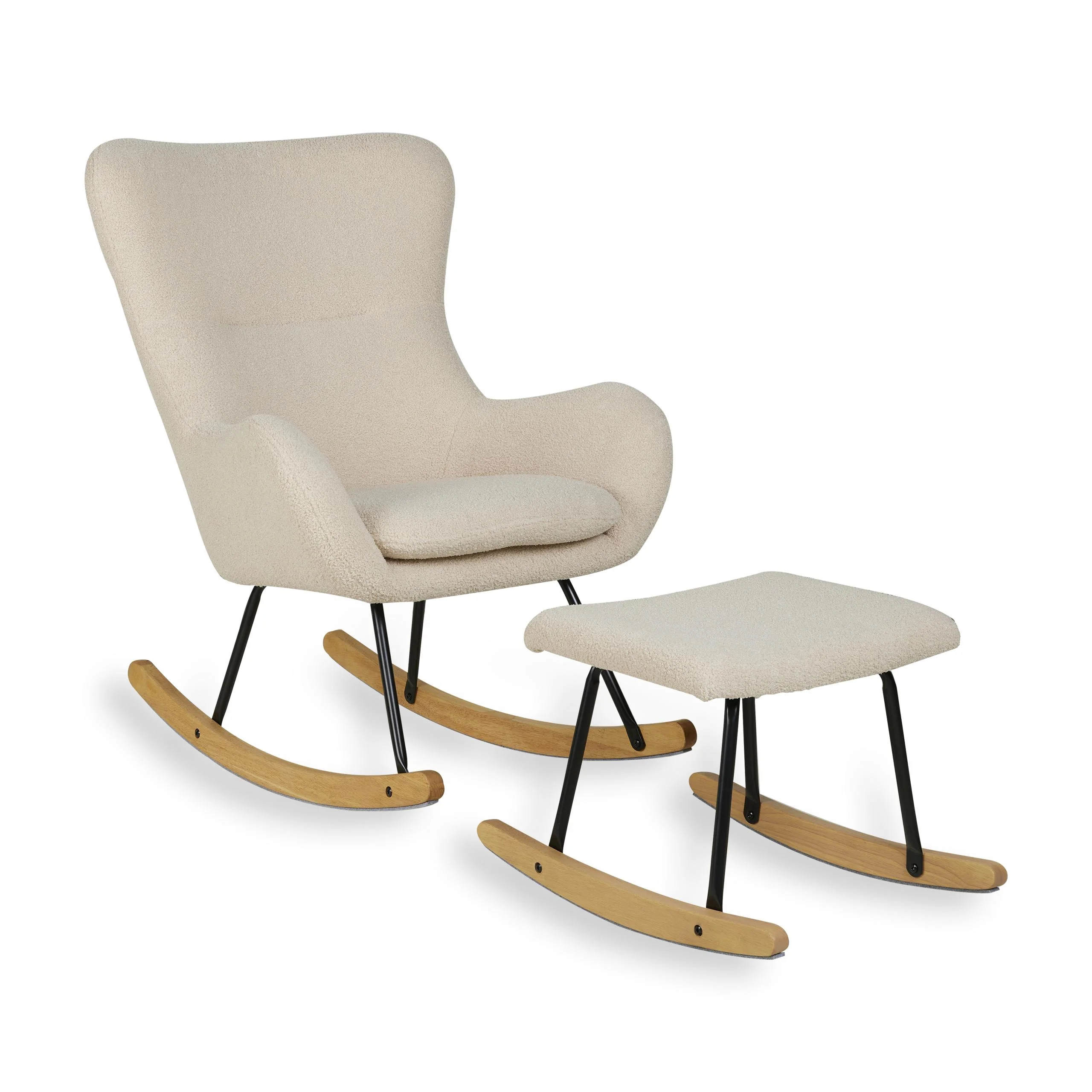 Basic Rocking Feeding Chair (Sheep Beige) - Image 4