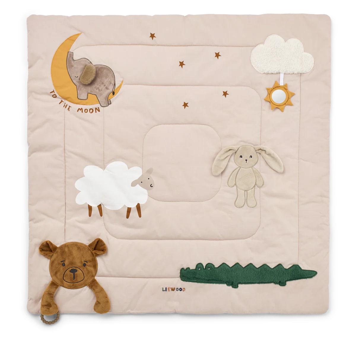 Bernet Classic Activity Blanket Playmat (Sandy Multi Mix) - Image 2