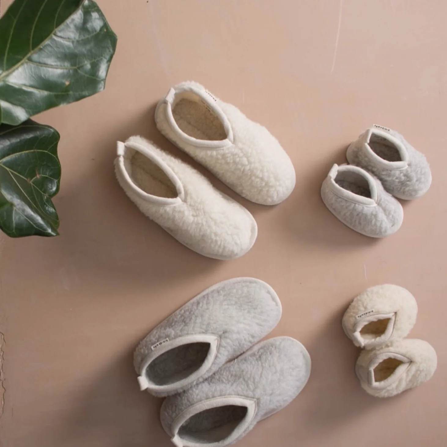 Bini Merino Wool Baby Booties (Milk) - Image 8