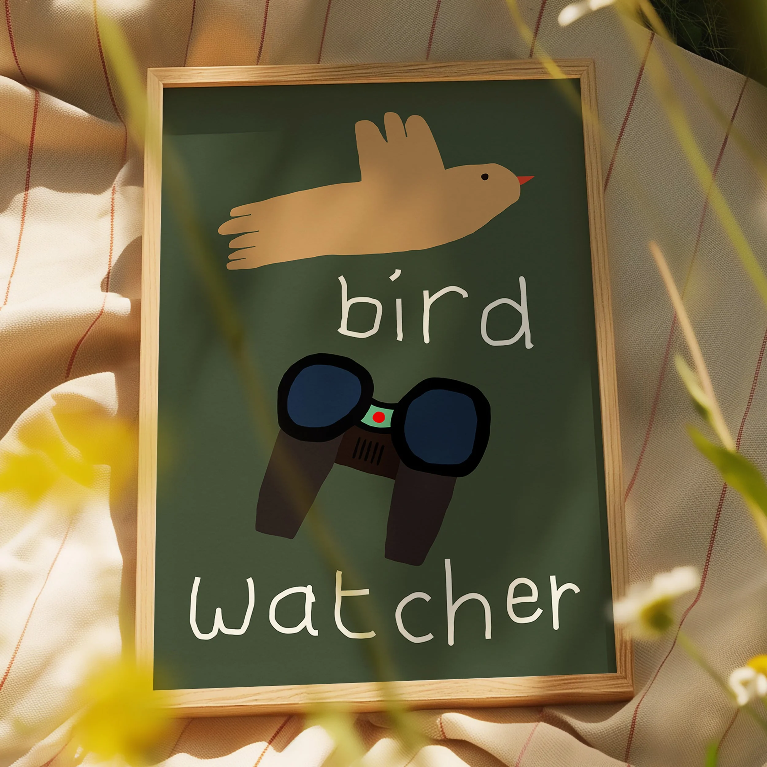 Bird Watcher-Art Print - Image 6