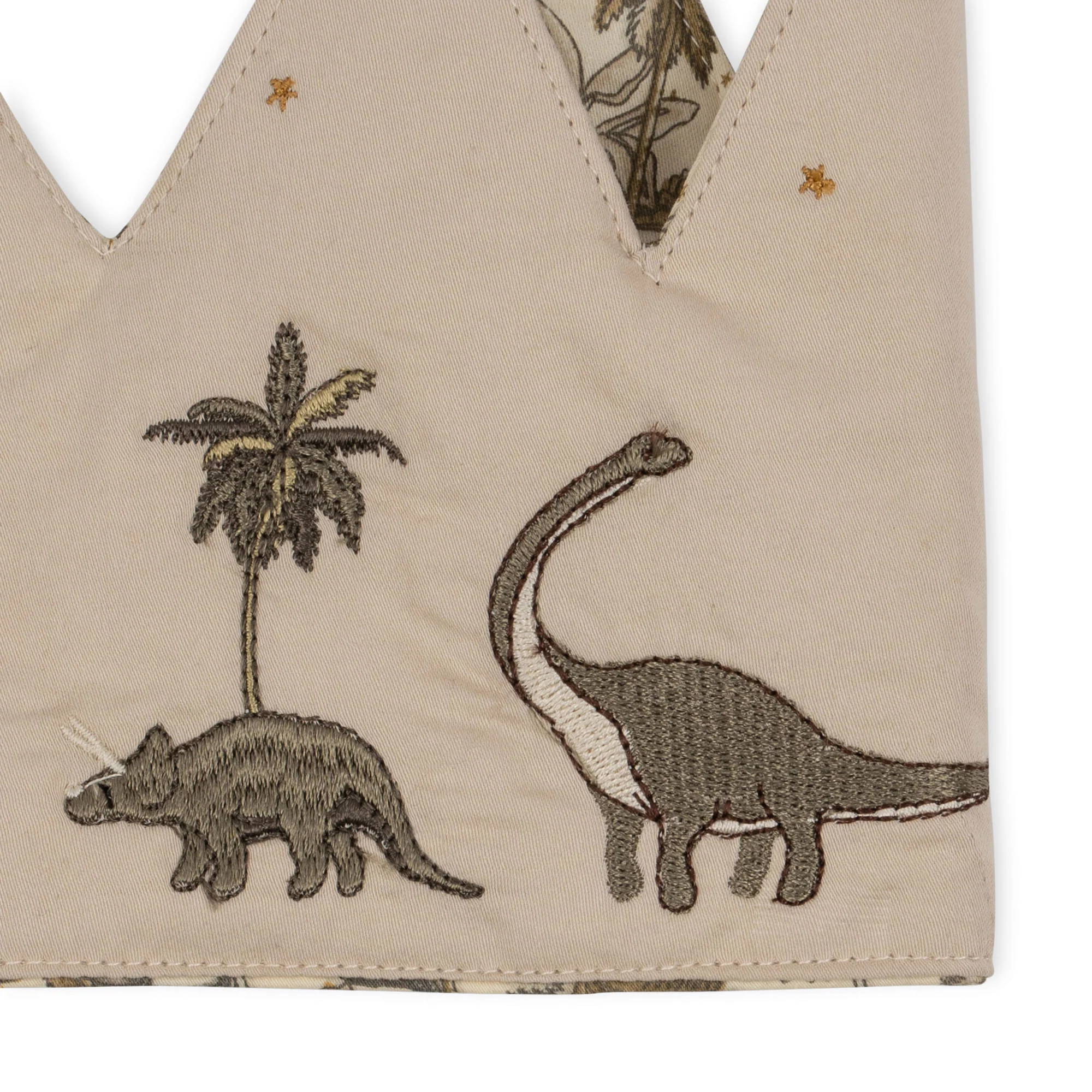 Dino Embroidered Birthday Crown - Image 2