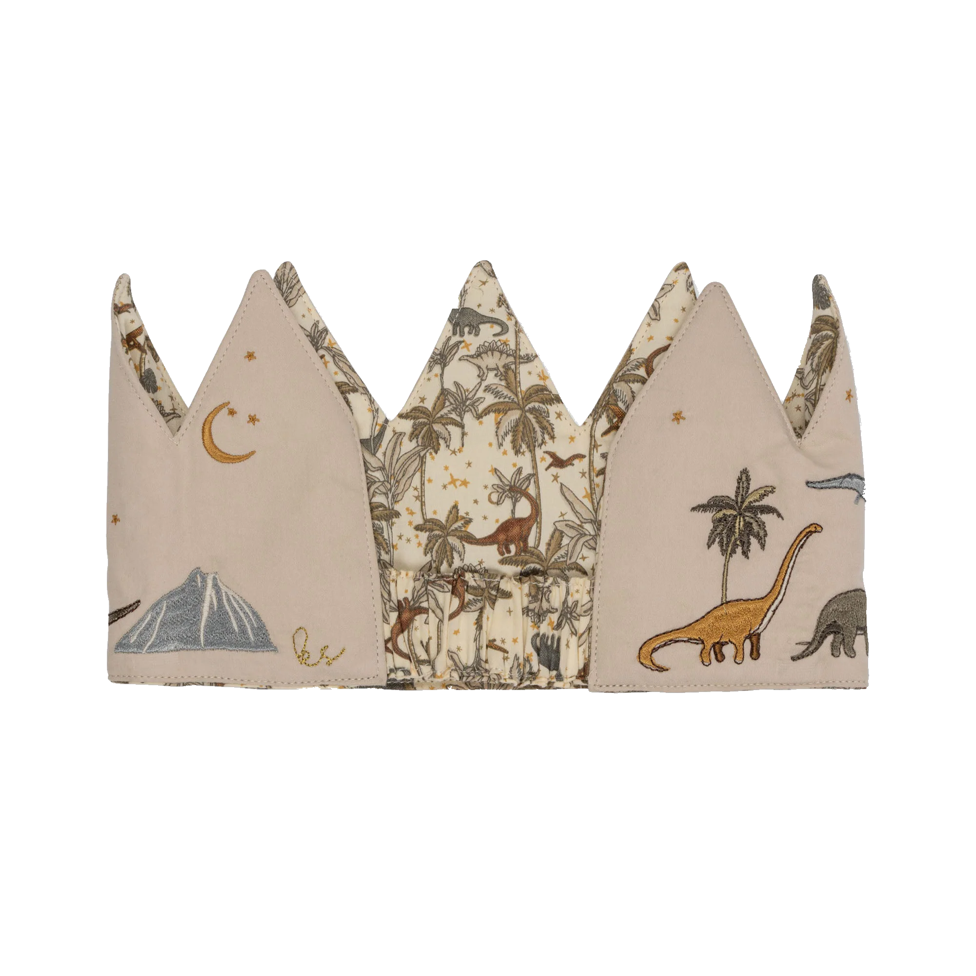 Dino Embroidered Birthday Crown - Image 3