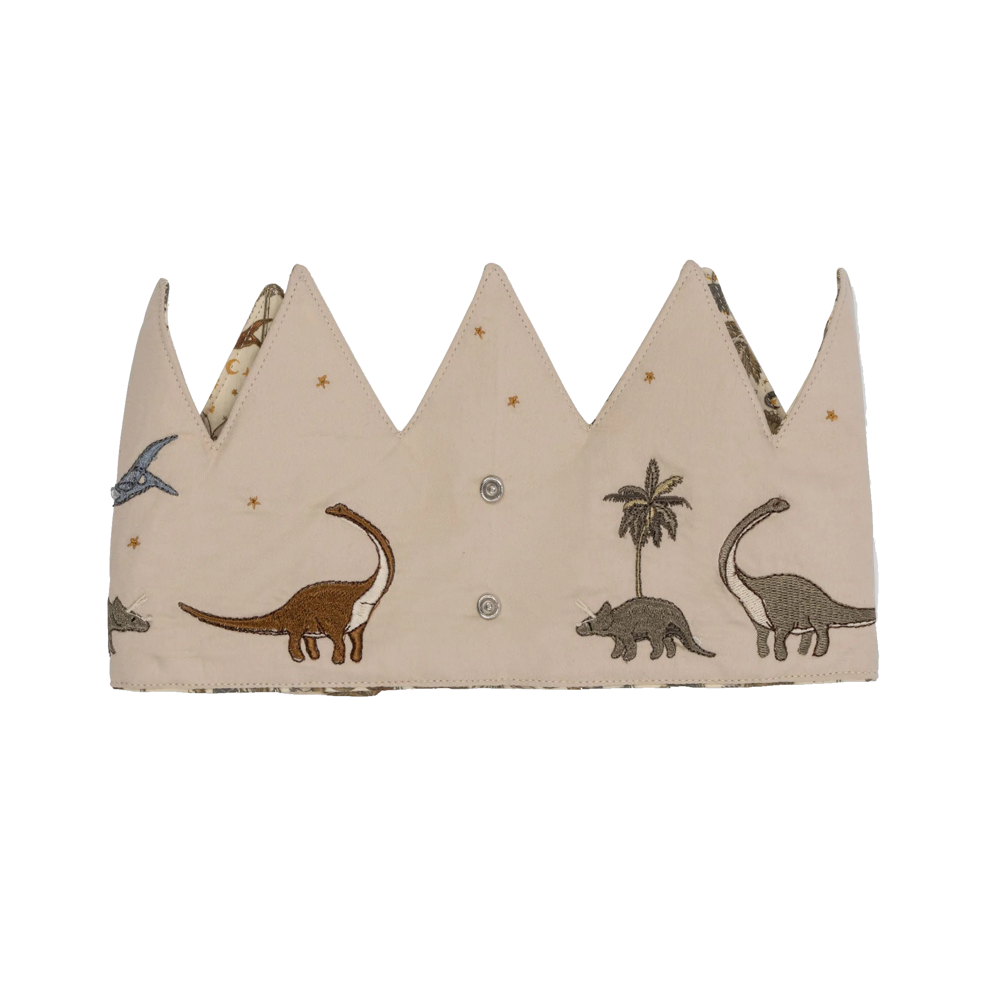 Dino Embroidered Birthday Crown - Image 5