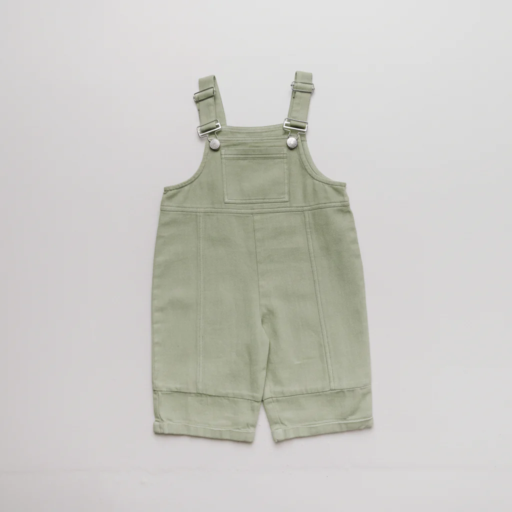 Blythe Cotton Dungarees (Mint) - Image 10