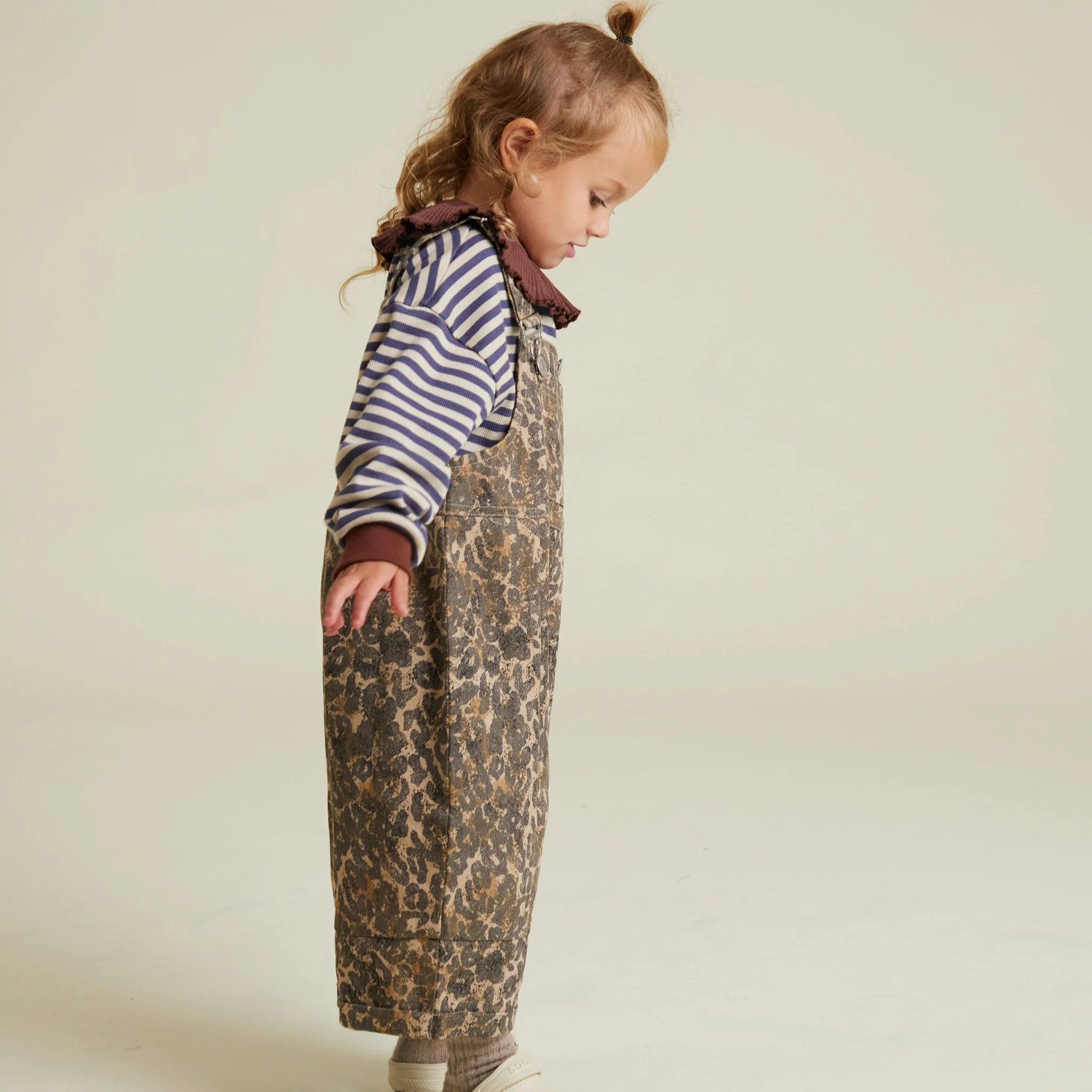 Blythe Leopard Print Cotton Dungarees - Image 8