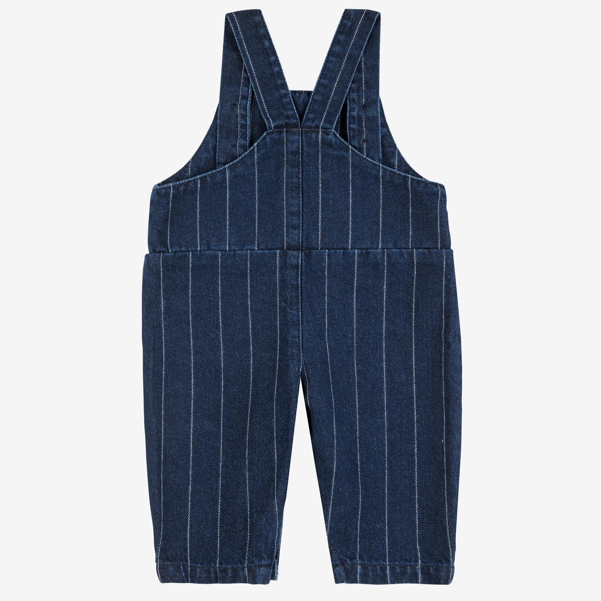 Bobo Choo Choo Denim Baby Dungarees - Image 3