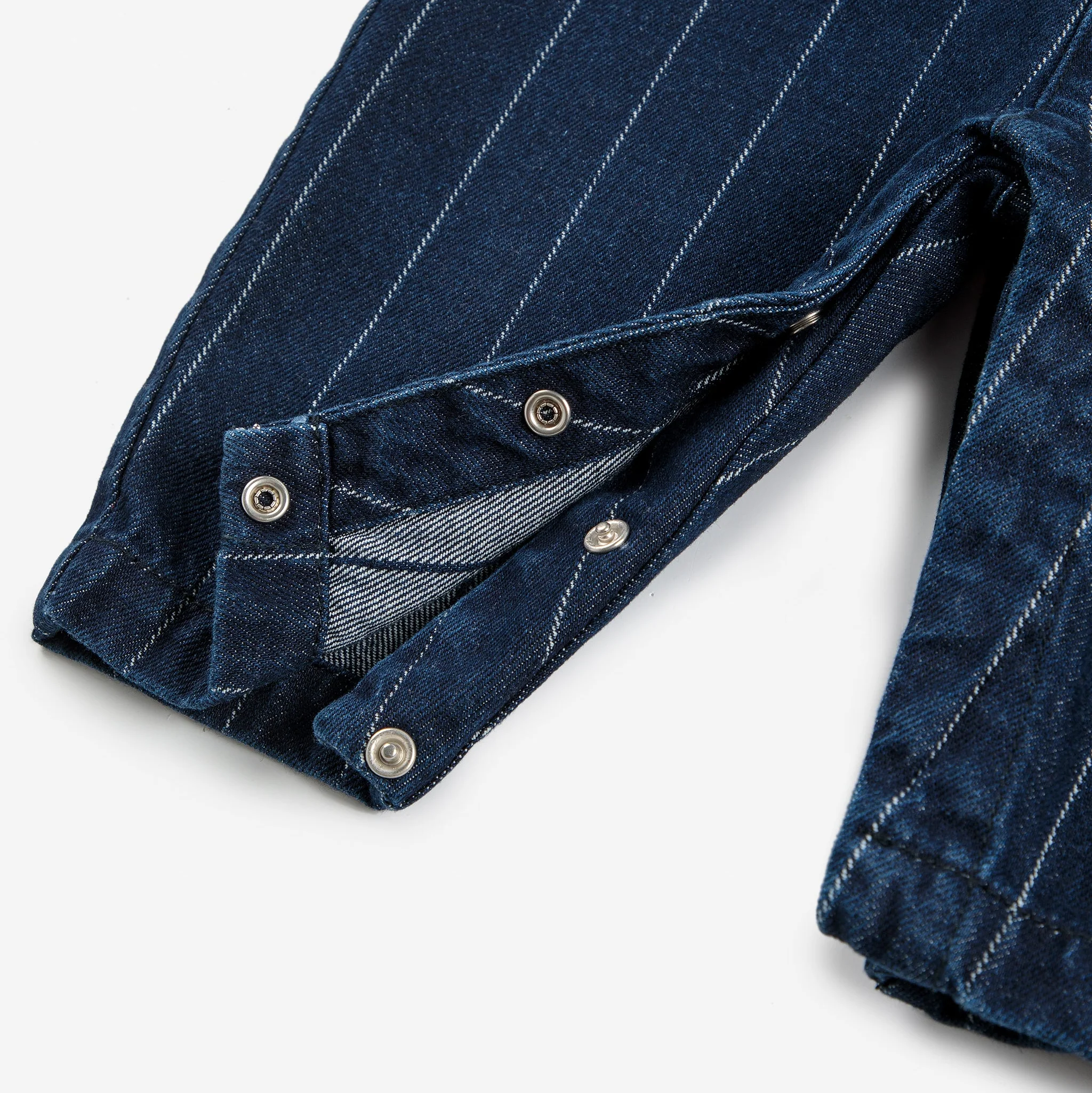 Bobo Choo Choo Denim Baby Dungarees - Image 6
