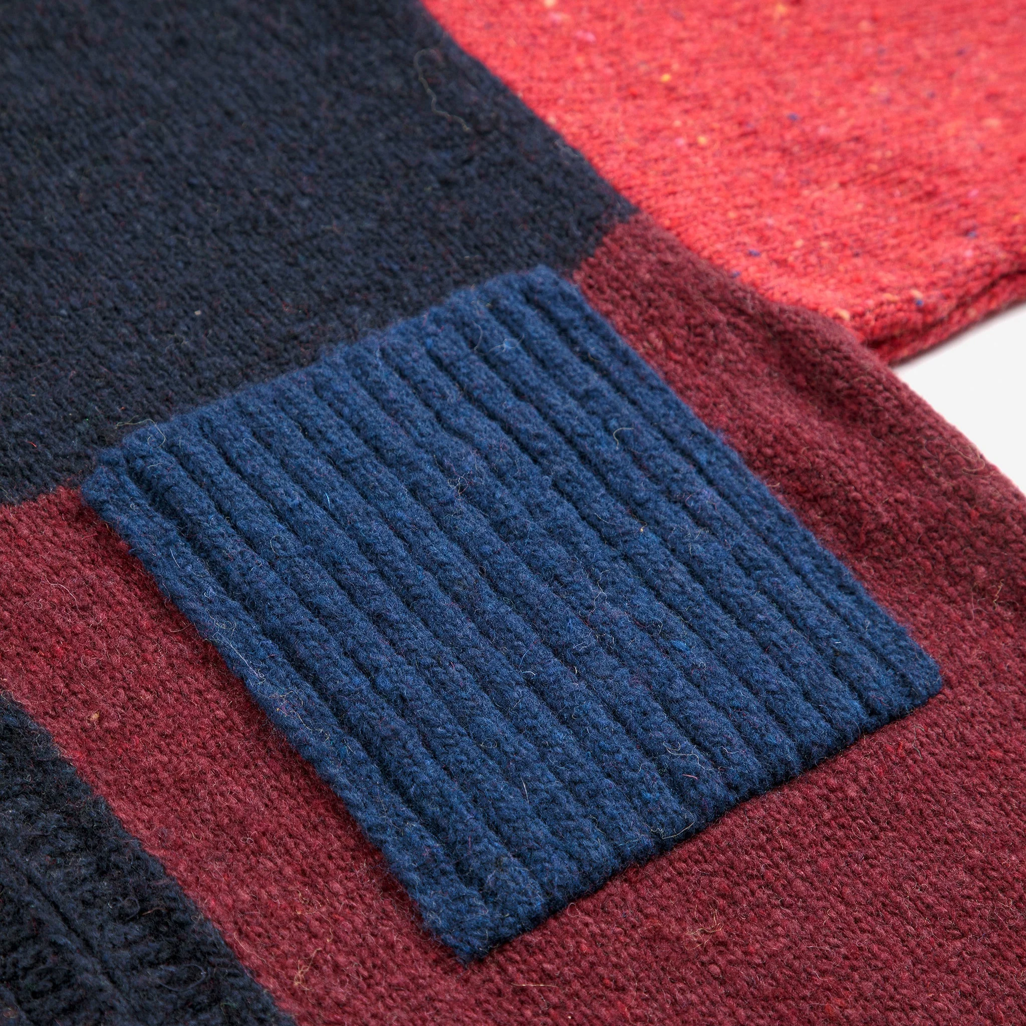 Bobo Choses Colour Block Collar Knit Cardigan - Image 7