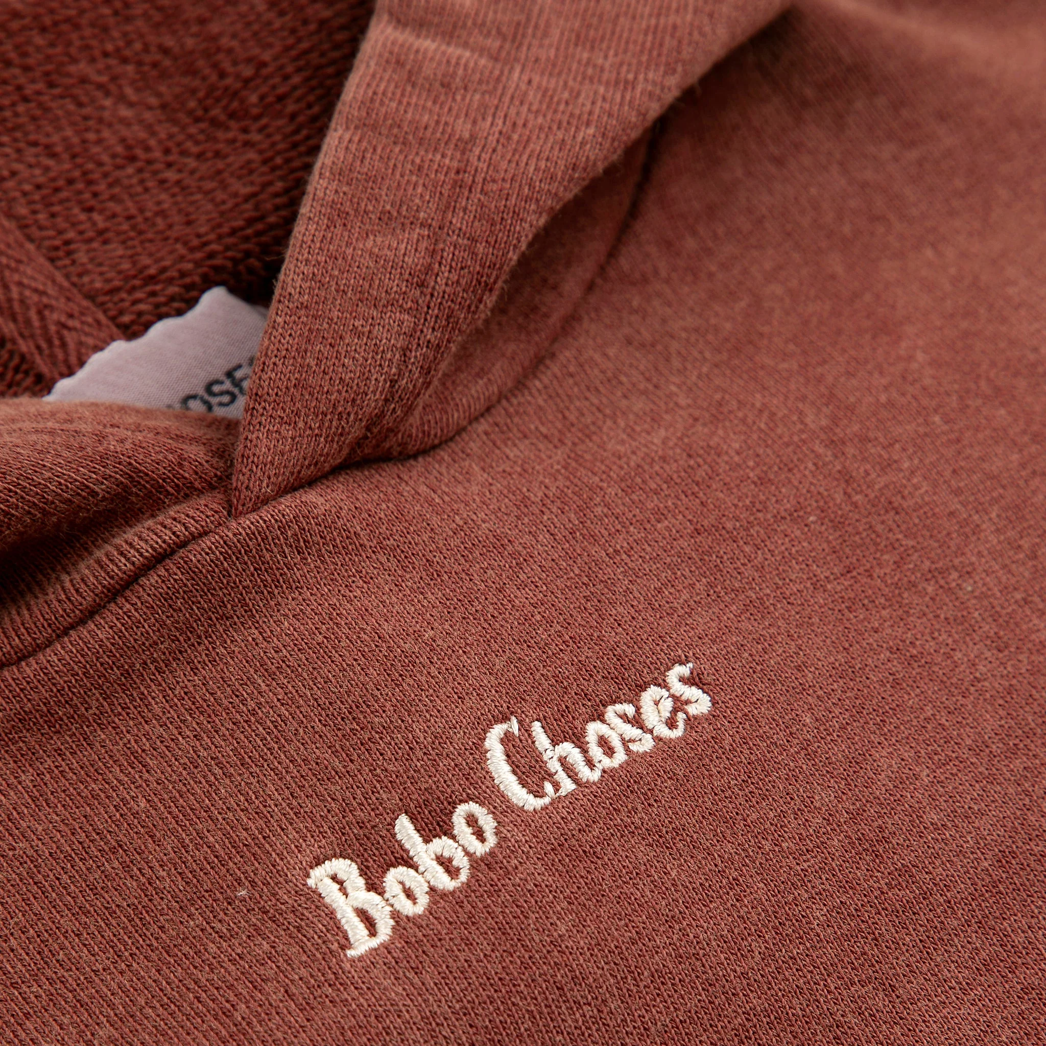 Bobo Choses Cotton Hoodie (Brown) - Image 5