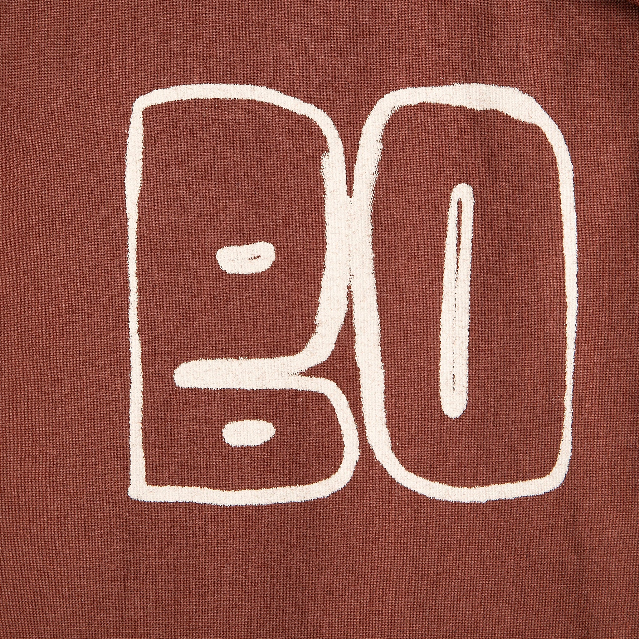 Bobo Choses Cotton Woven Short Sleeved Shirt (Brown) - Image 8