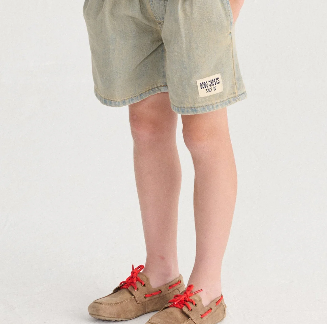Bobo Choses Since 09 Denim Bermuda Shorts (Prussian Blue) - Image 3