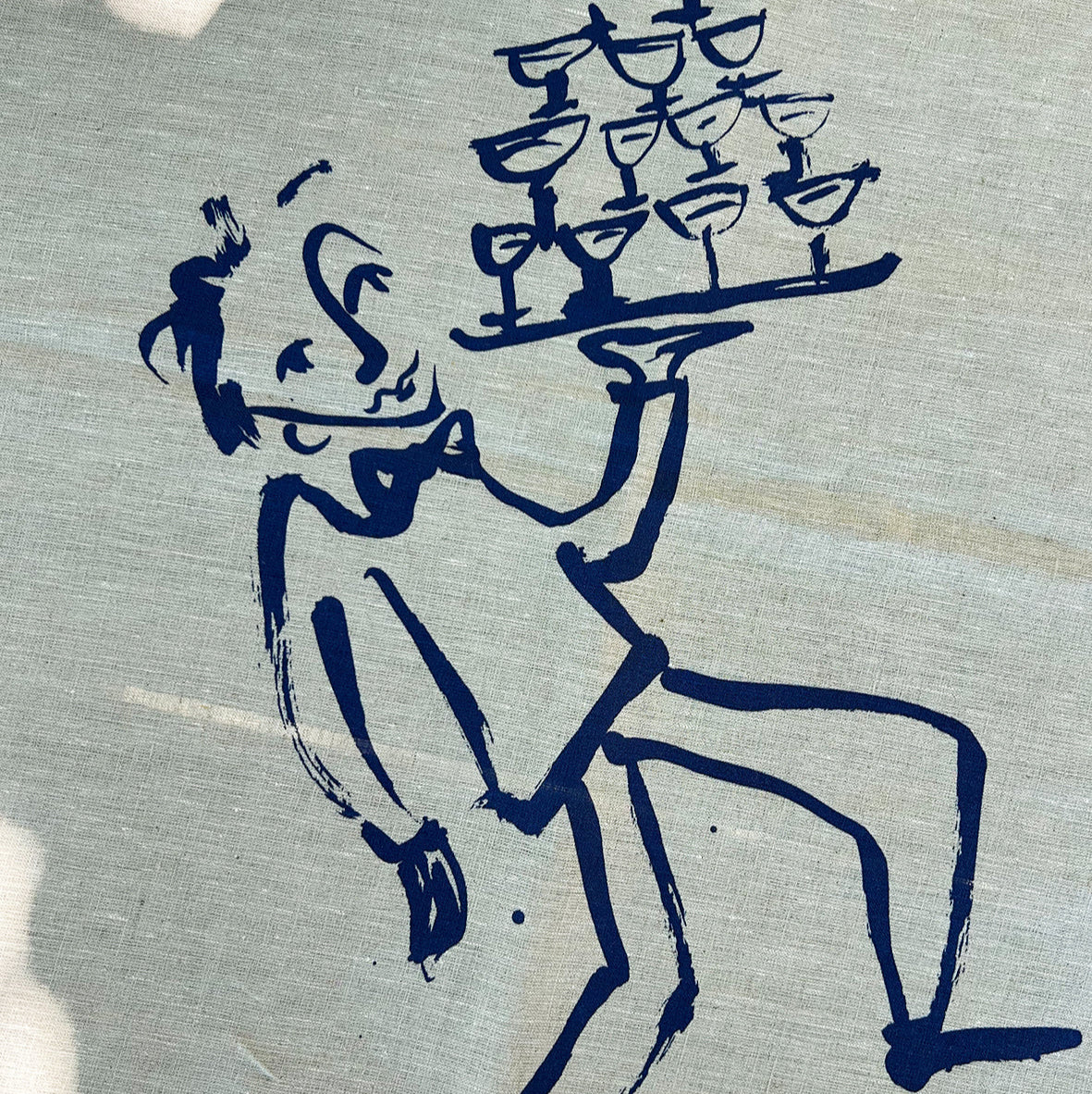 Bon Appétit Linen Tablecloth - Image 5