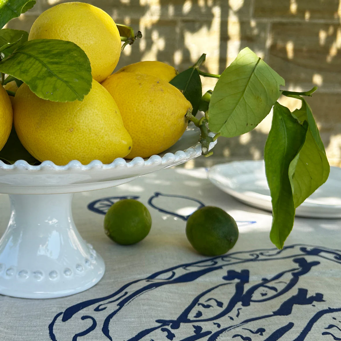 Bon Appétit Linen Tablecloth - Image 6