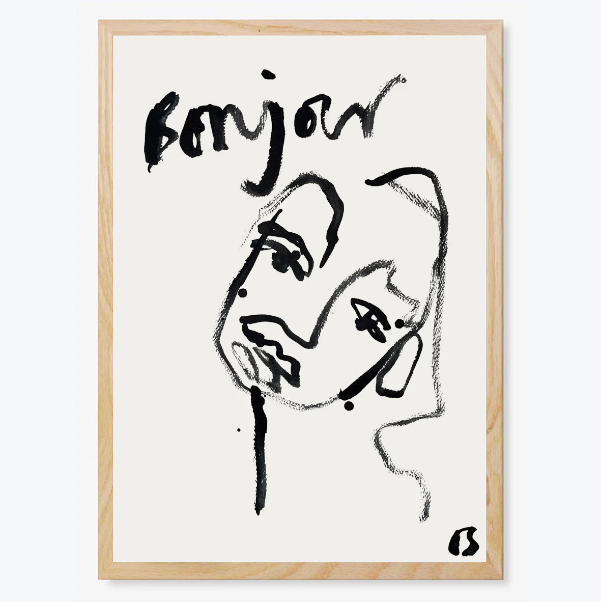 Bonjour Art Print - Image 2