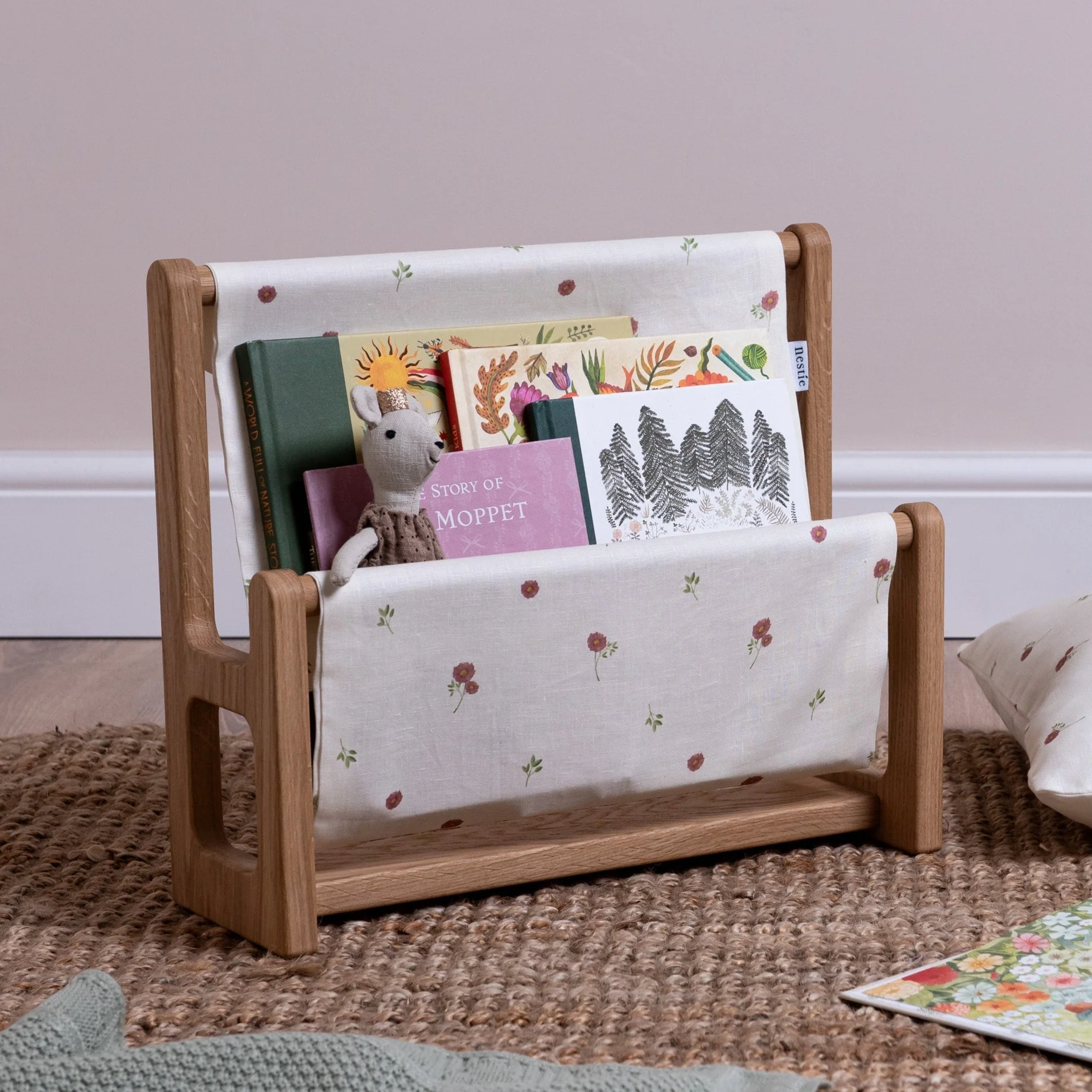 Meadow Floral Book Hammock Linen Wrap - Image 2