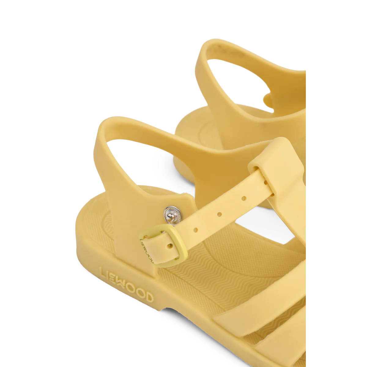 Bre Summer Jelly Shoe Sandals (Lemon Yellow) - Image 7