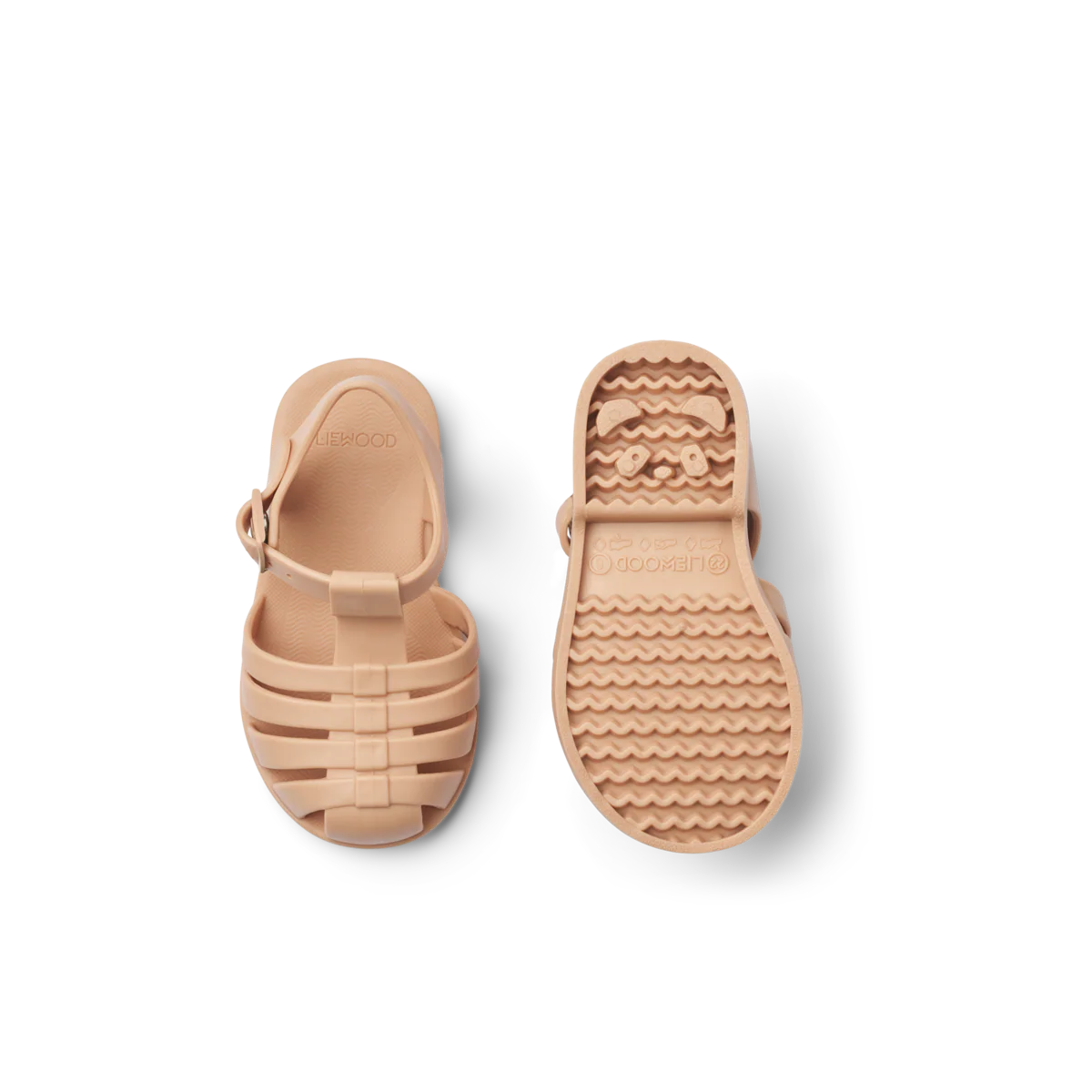 Bre Summer Jelly Shoe Sandals (Light Apricot) - Image 3