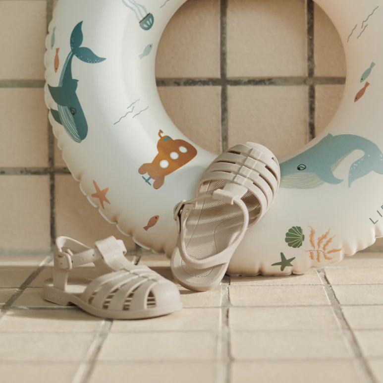 Bre Summer Jelly Shoe Sandals (Sandy) - Image 3