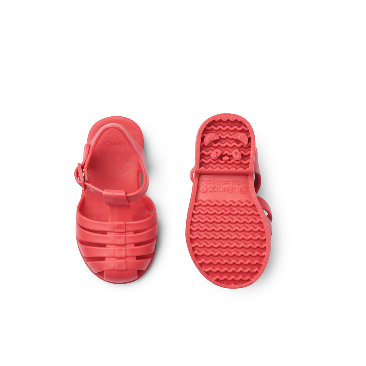 Bre Summer Jelly Shoe Sandals (Watermelon) - Image 3