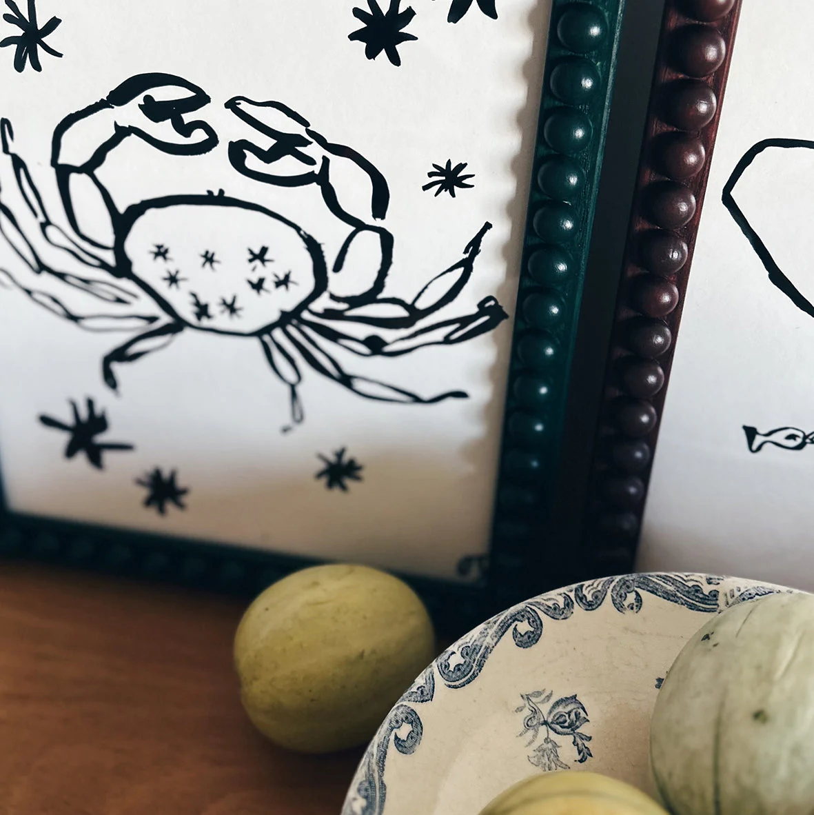 Cancer Star Sign Art Print - Image 4