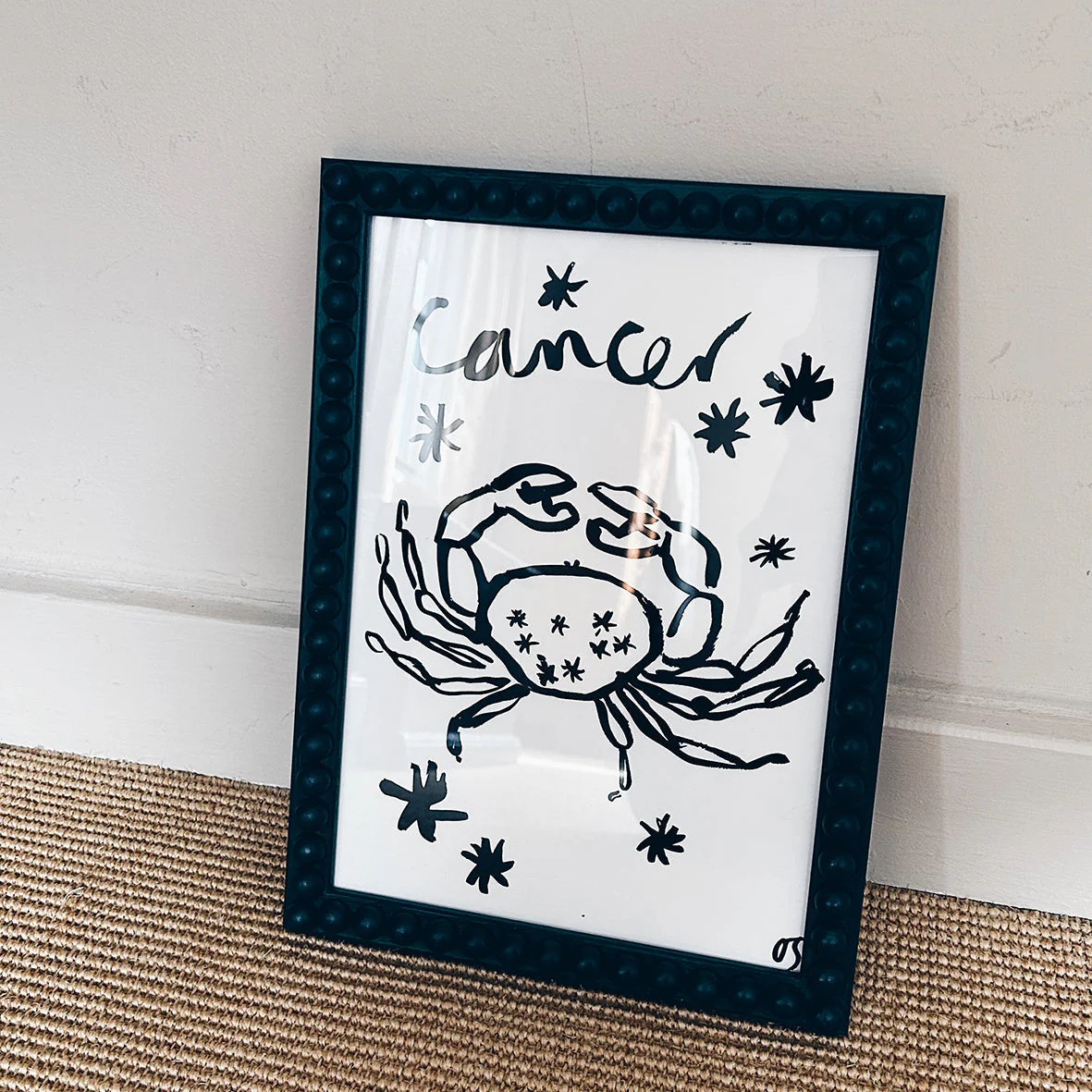 Cancer Star Sign Art Print - Image 5