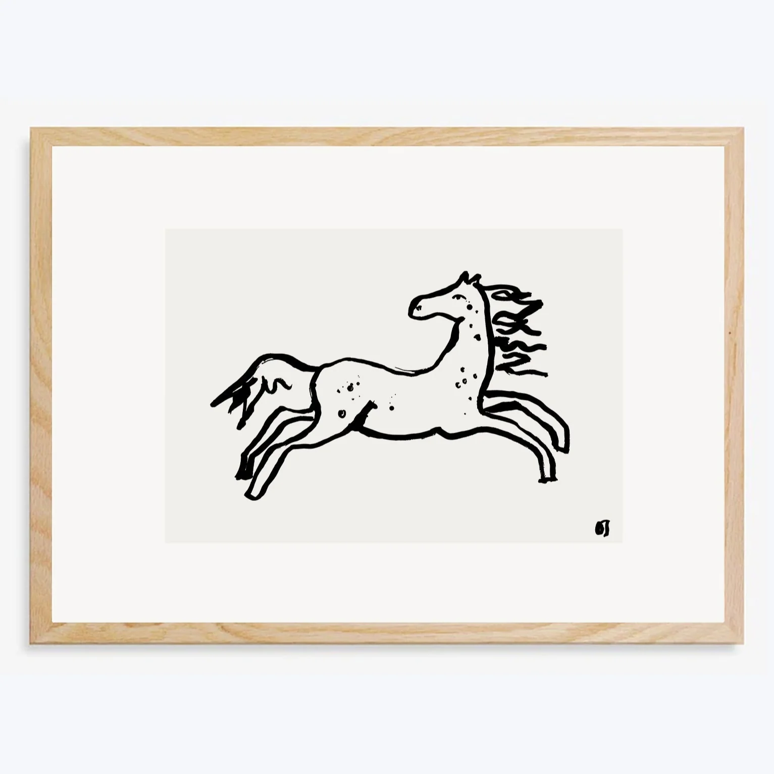 Canter Horse Art Print - Image 2