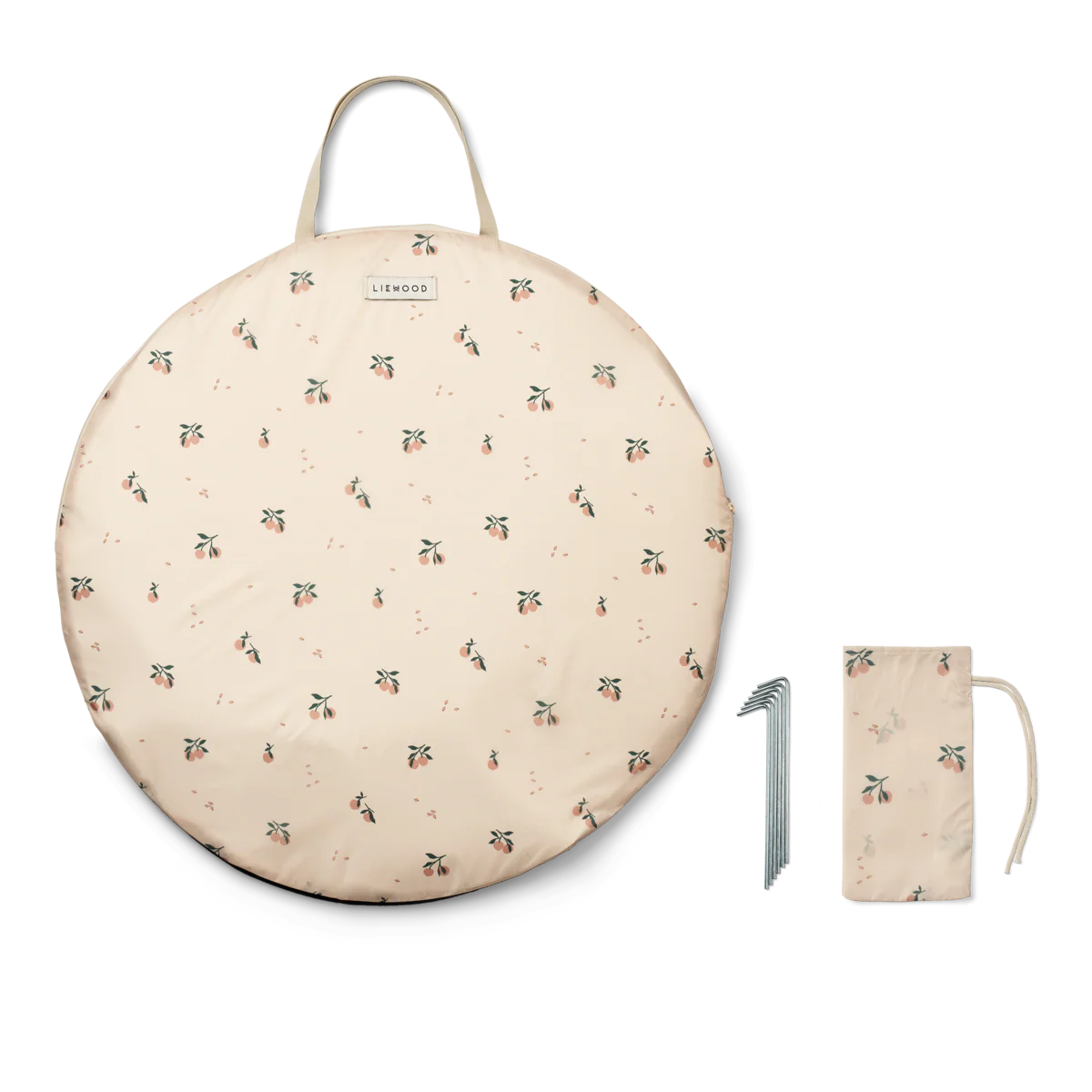 Cassie Peach Print Pop Up Tent (Sea Shell) - Image 4