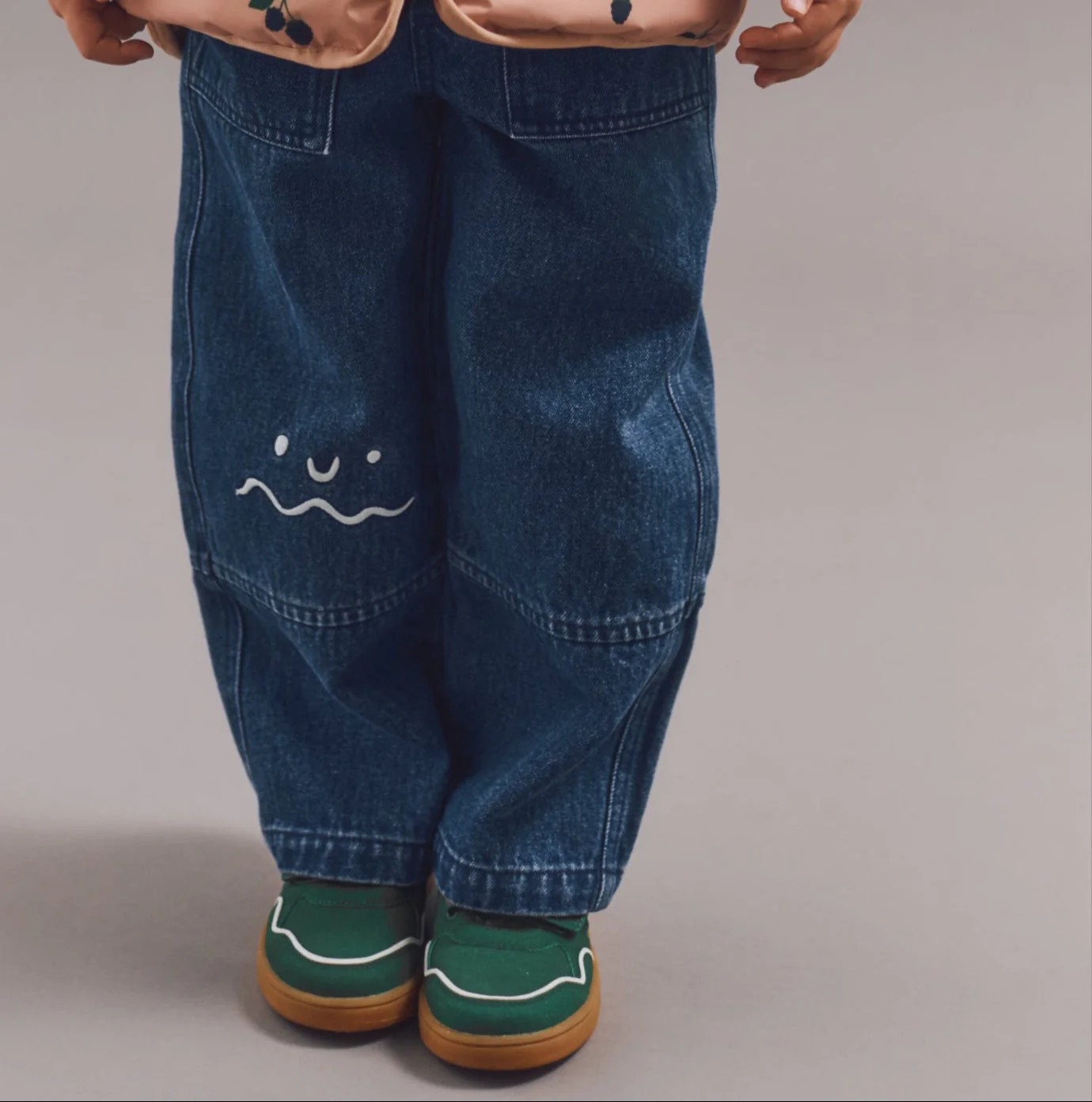 Cesar Wiggle Denim Pants (Medium Blue) - Image 2