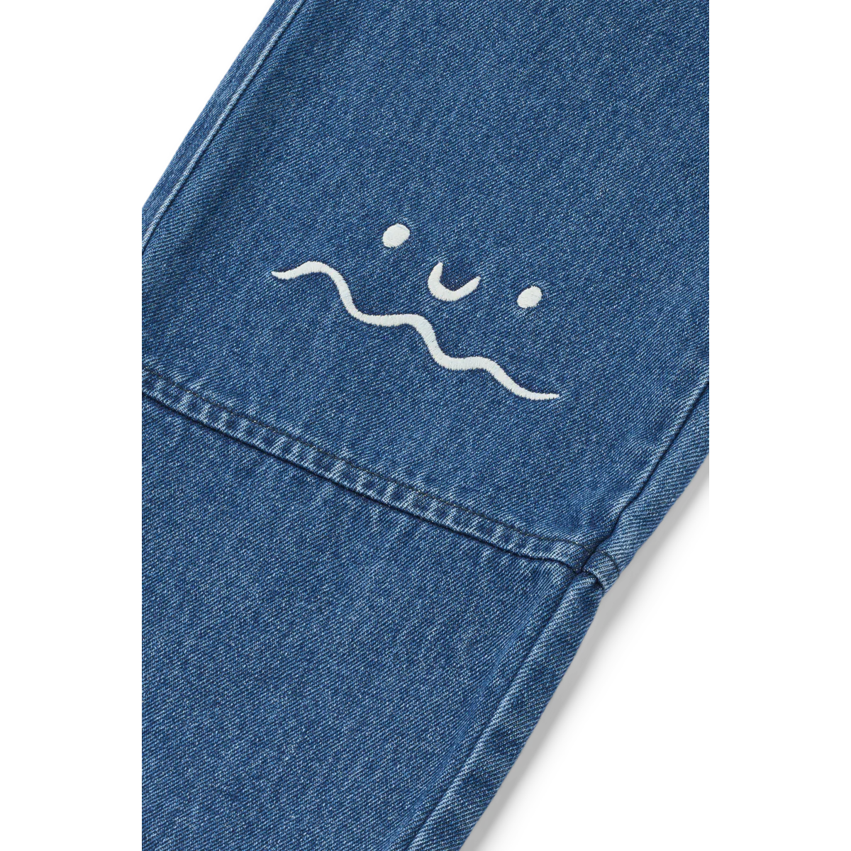 Cesar Wiggle Denim Pants (Medium Blue) - Image 5