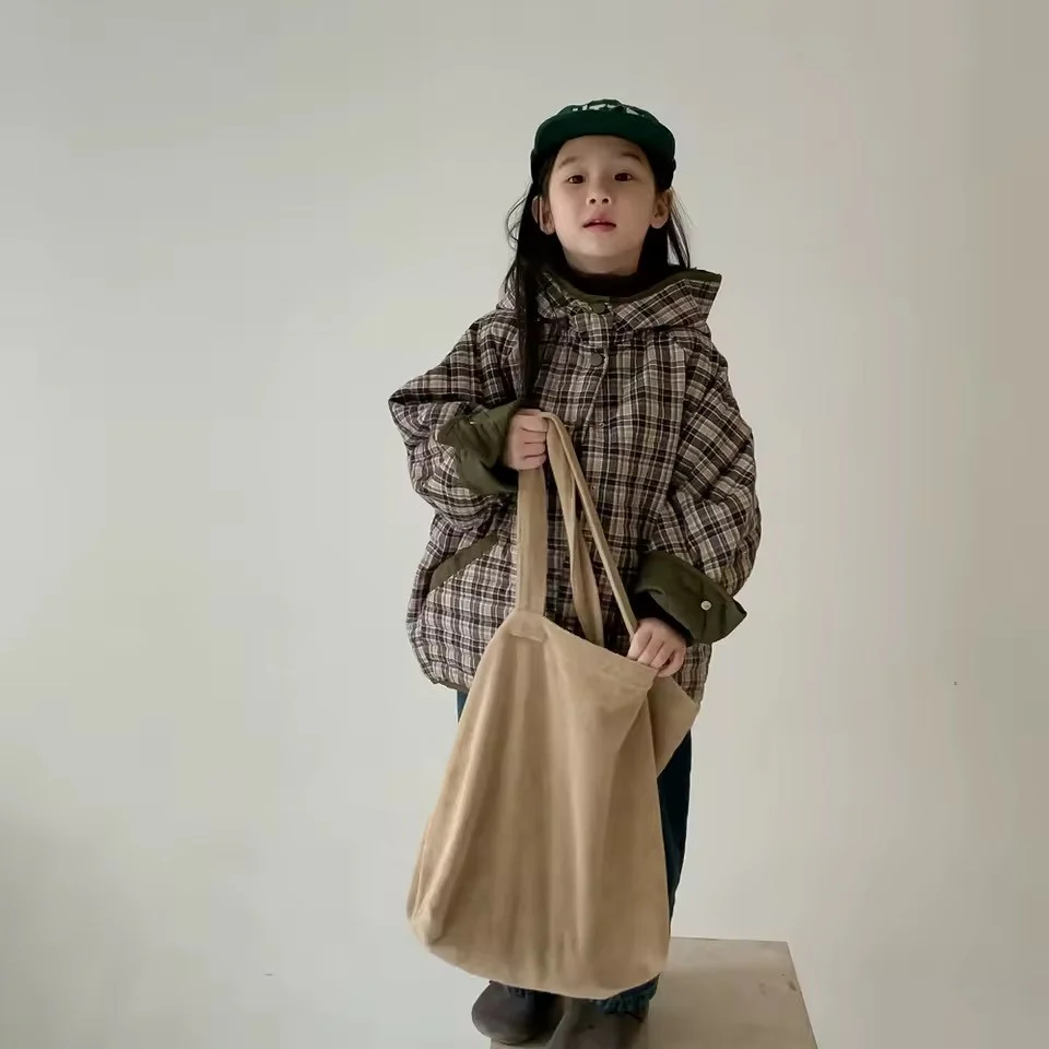 Charl Check Hooded Padded Coat - Image 6