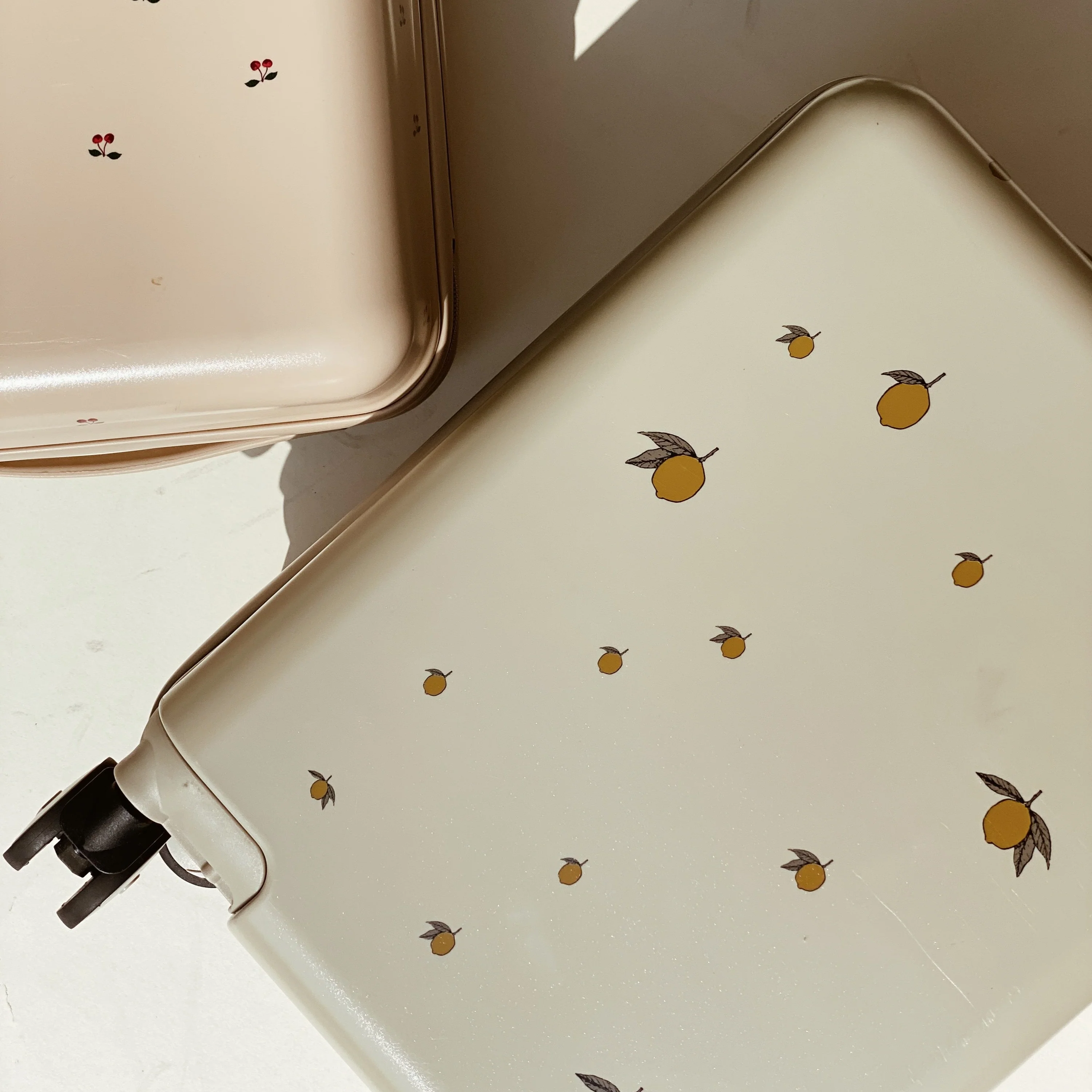 Cherry Print Travel Suitcase - Image 7