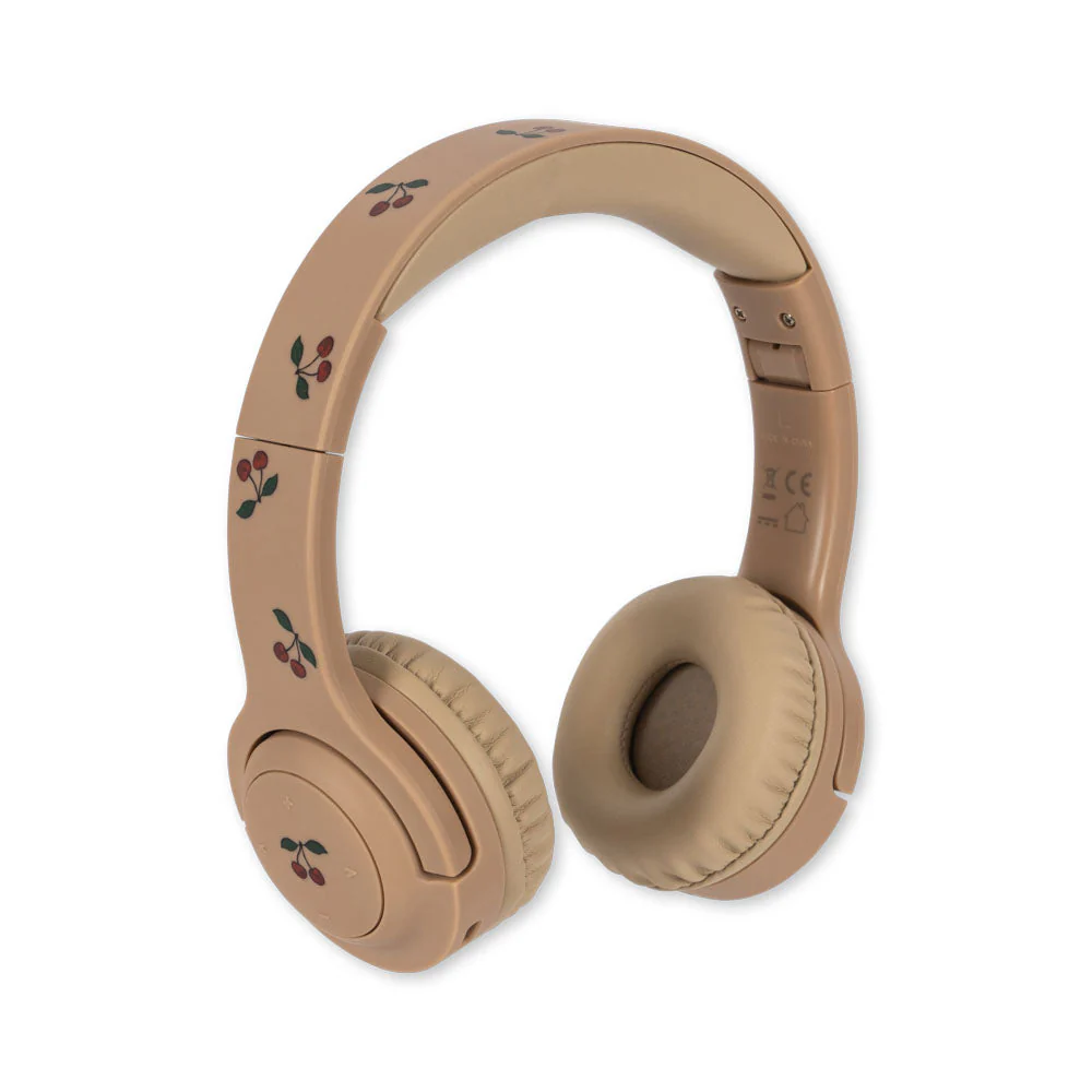Cherry Print Wireless Bluetooth Headphones - Image 2