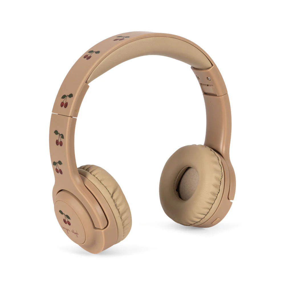 Cherry Print Wireless Bluetooth Headphones - Image 3